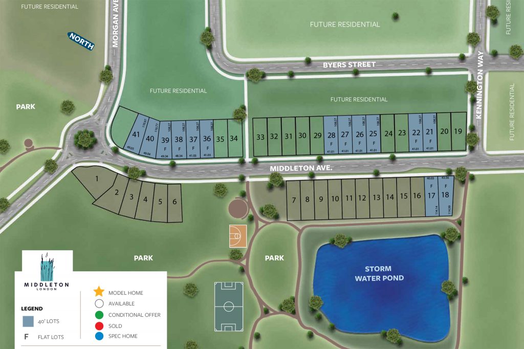 Middleton by Foxwood Homes New Homes For Sale in London On